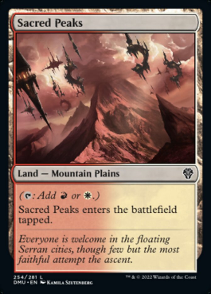 Sacred Peaks [Dominaria United] | Devastation Store