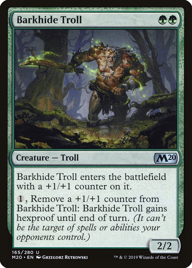 Barkhide Troll [Core Set 2020] | Devastation Store