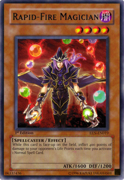 Rapid-Fire Magician [EEN-EN019] Rare | Devastation Store