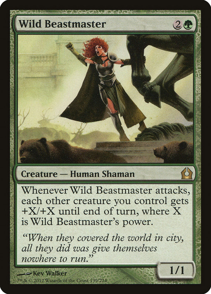 Wild Beastmaster [Return to Ravnica] | Devastation Store