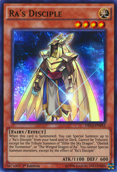 Ra's Disciple [DRL3-EN052] Ultra Rare | Devastation Store