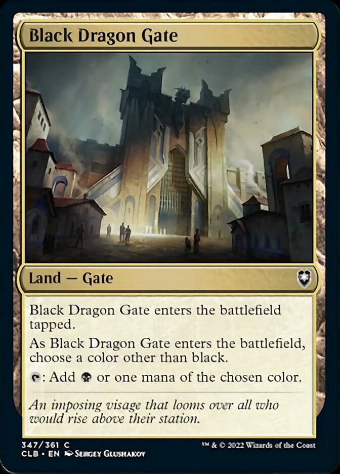 Black Dragon Gate [Commander Legends: Battle for Baldur's Gate] | Devastation Store