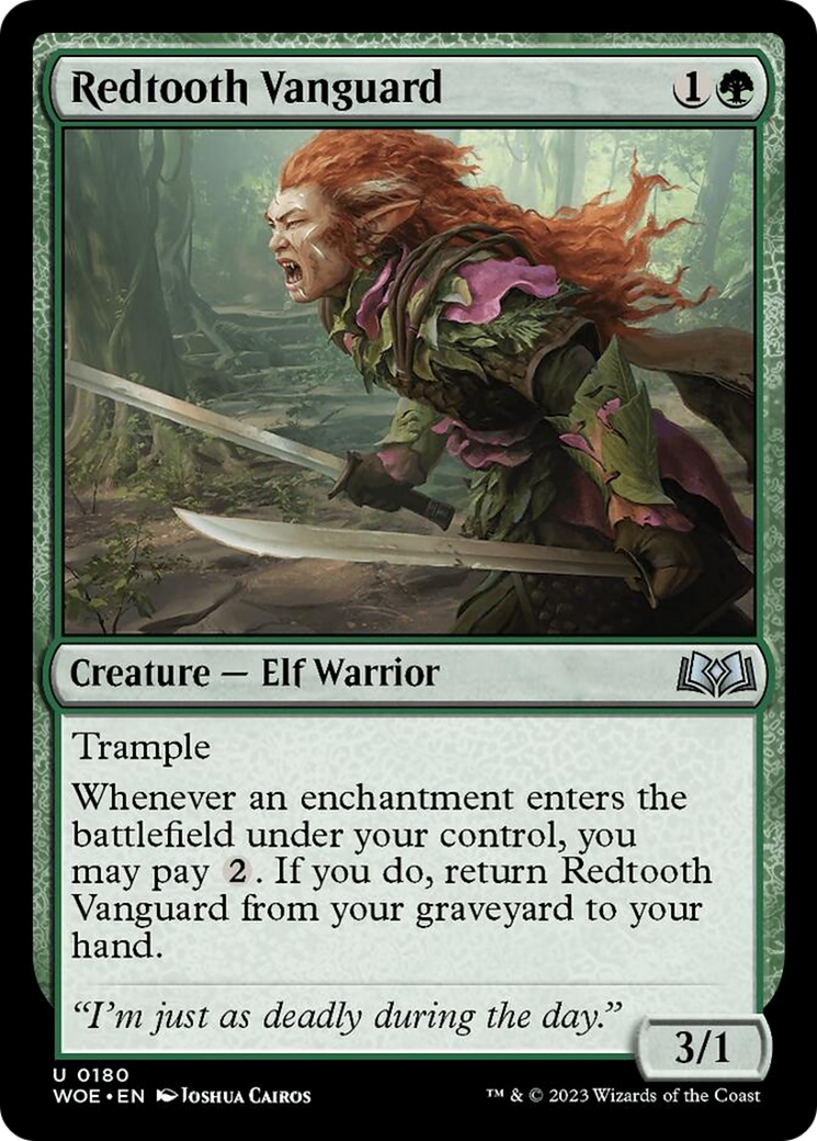 Redtooth Vanguard [Wilds of Eldraine] | Devastation Store