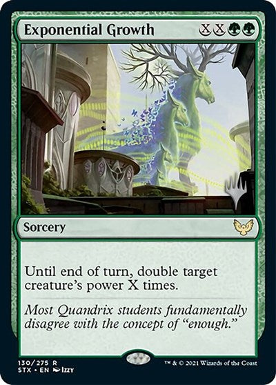 Exponential Growth (Promo Pack) [Strixhaven: School of Mages Promos] | Devastation Store