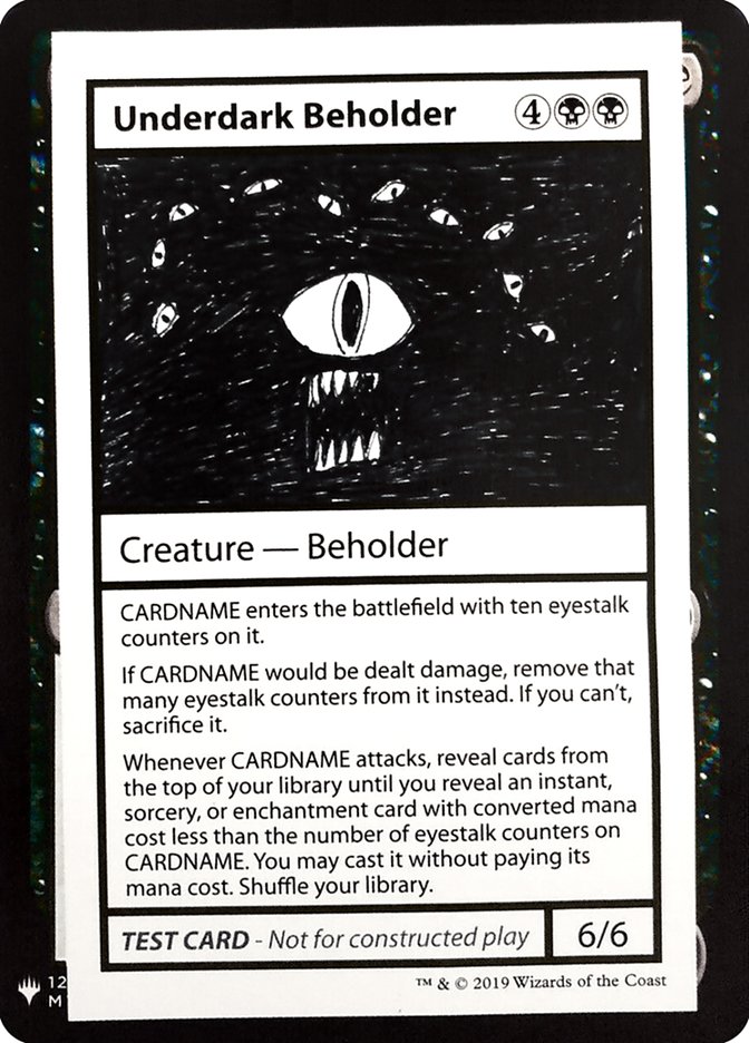 Underdark Beholder [Mystery Booster Playtest Cards] | Devastation Store