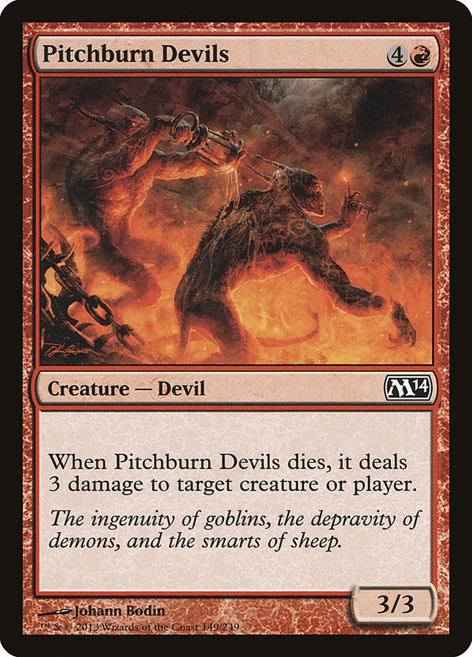 Pitchburn Devils [Magic 2014] | Devastation Store