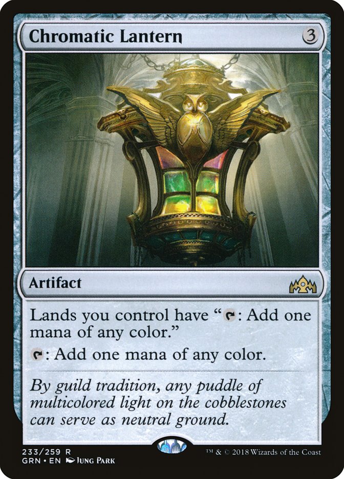 Chromatic Lantern [Guilds of Ravnica] | Devastation Store