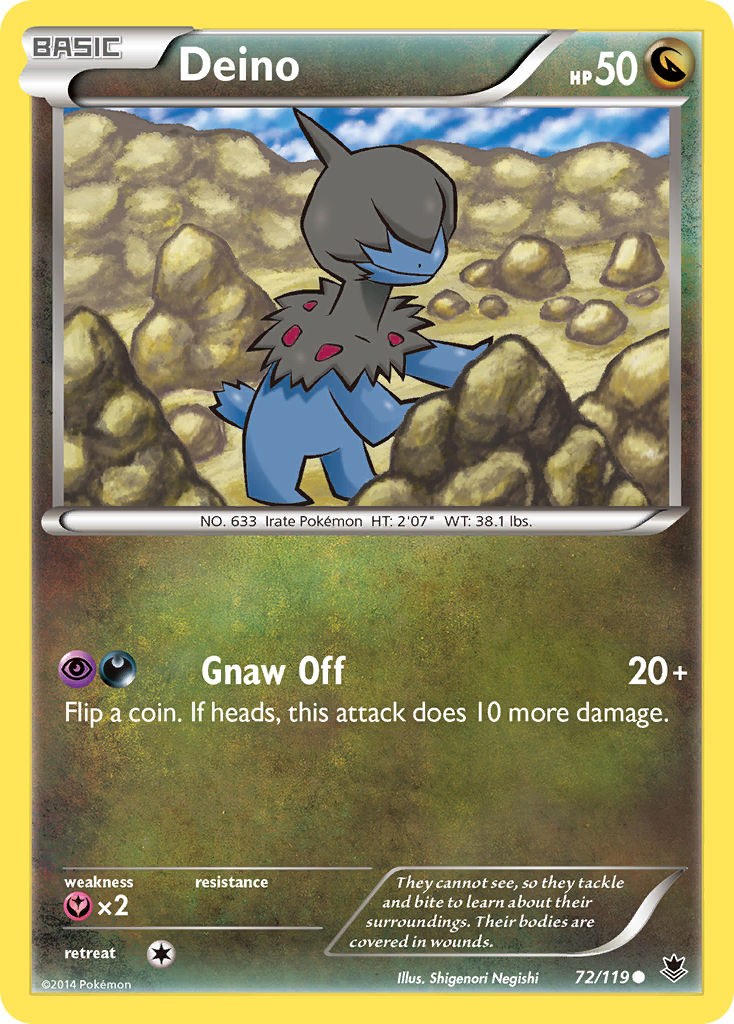 Deino (72/119) [XY: Phantom Forces] | Devastation Store