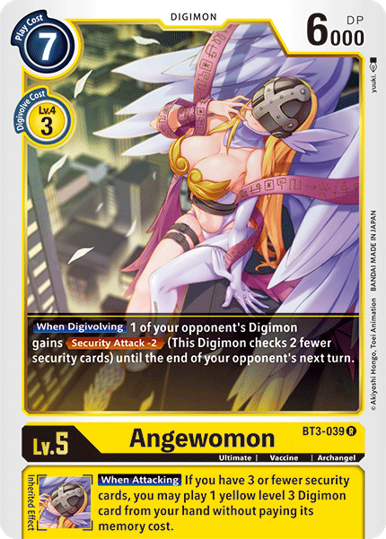 Angewomon [BT3-039] [Release Special Booster Ver.1.5] | Devastation Store