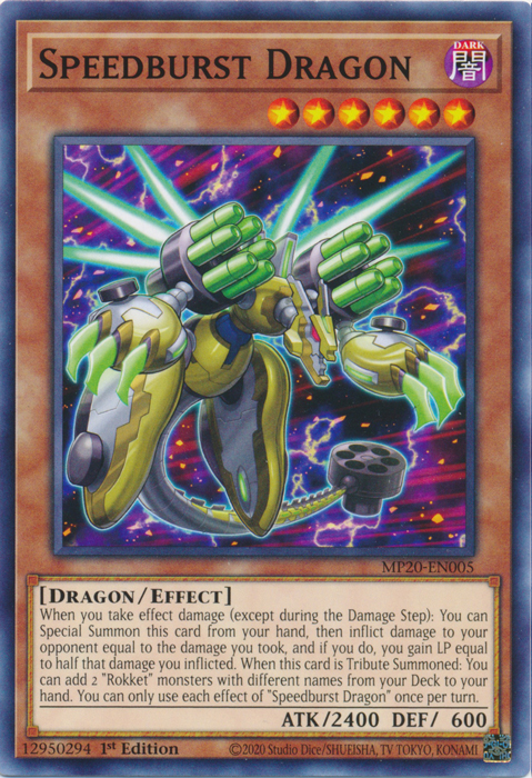 Speedburst Dragon [MP20-EN005] Common | Devastation Store