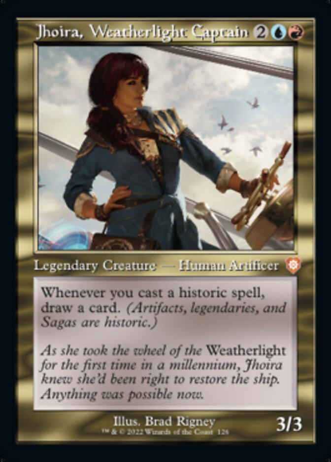 Jhoira, Weatherlight Captain (Retro) [The Brothers' War Commander] | Devastation Store