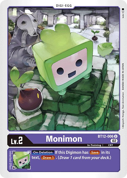 Monimon [BT12-006] [Across Time] | Devastation Store