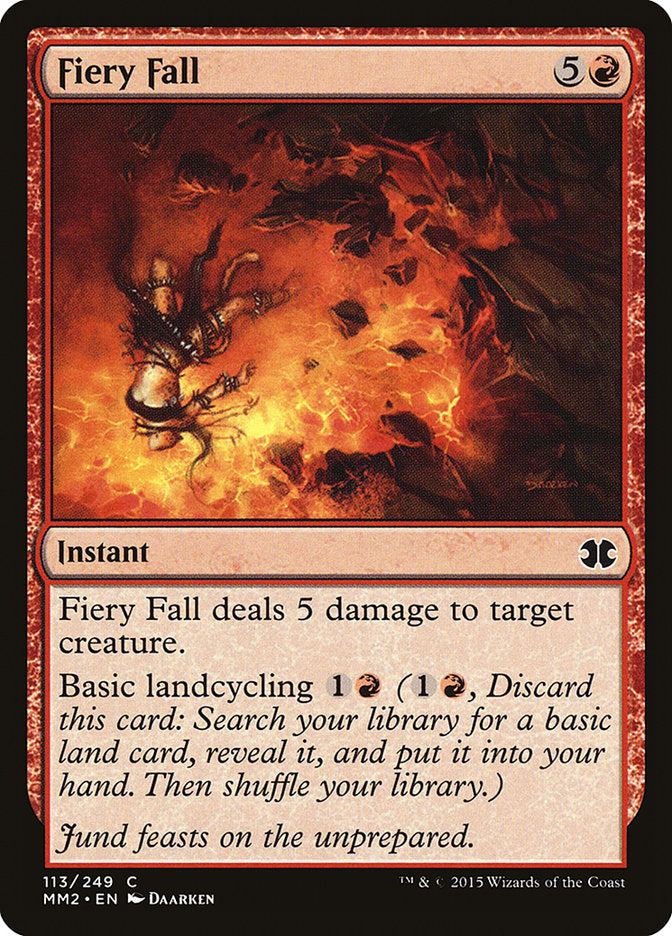 Fiery Fall [Modern Masters 2015] - Devastation Store | Devastation Store