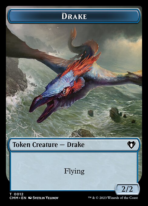 Eldrazi // Drake Double-Sided Token [Commander Masters Tokens] | Devastation Store