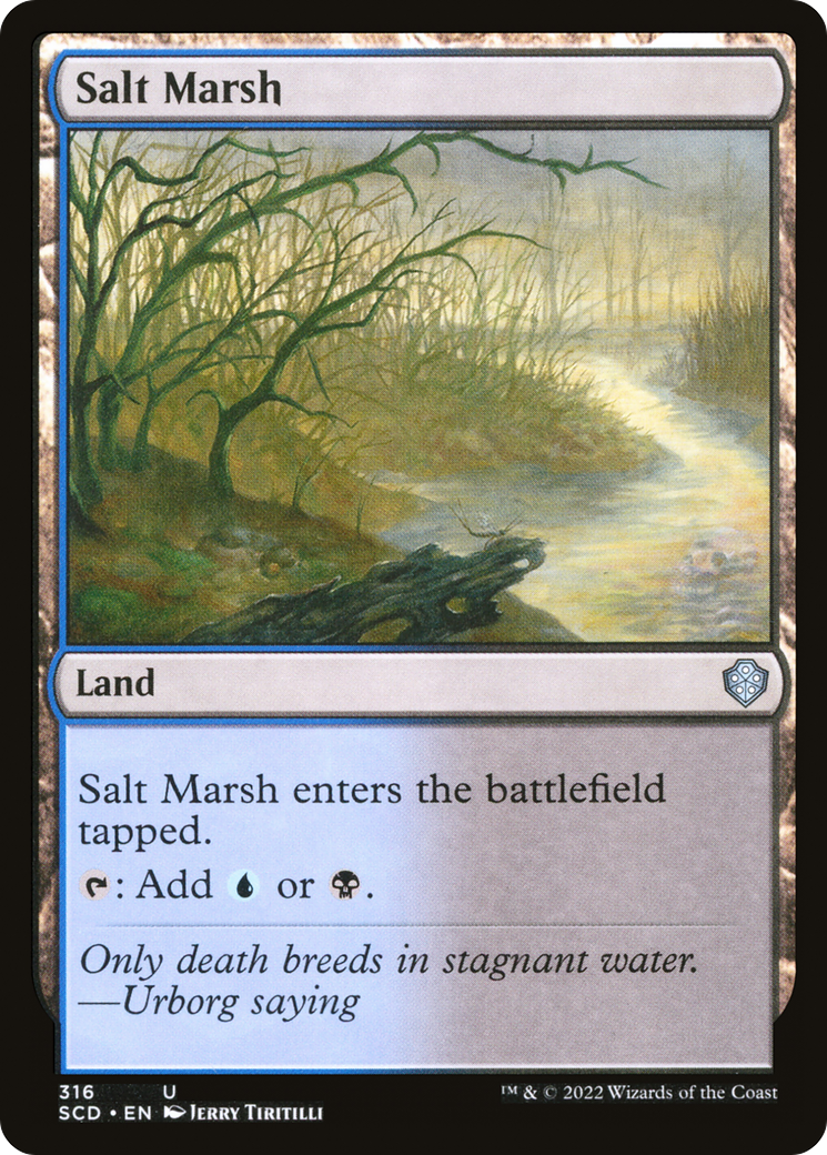 Salt Marsh [Starter Commander Decks] | Devastation Store