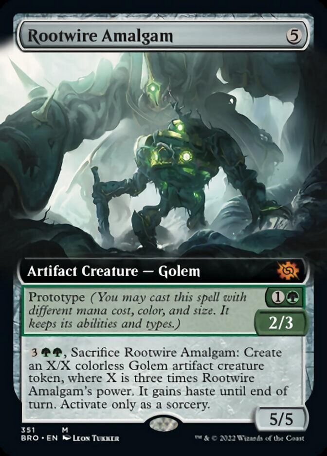 Rootwire Amalgam (Extended Art) [The Brothers' War] | Devastation Store