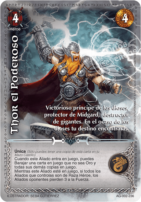 (AG-002-236) Thor el Poderoso – Ultra Real - Devastation Store | Devastation Store