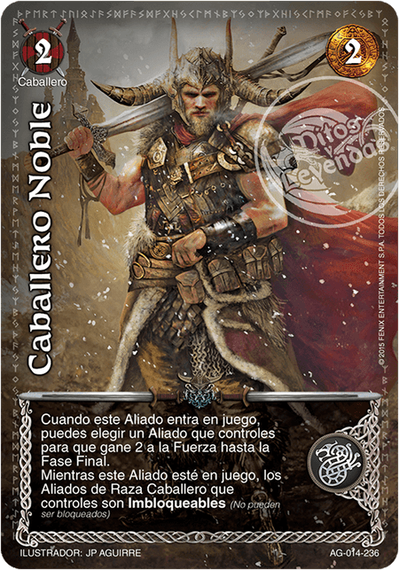 (AG-014-236) Caballero Noble – Milenaria - Devastation Store | Devastation Store