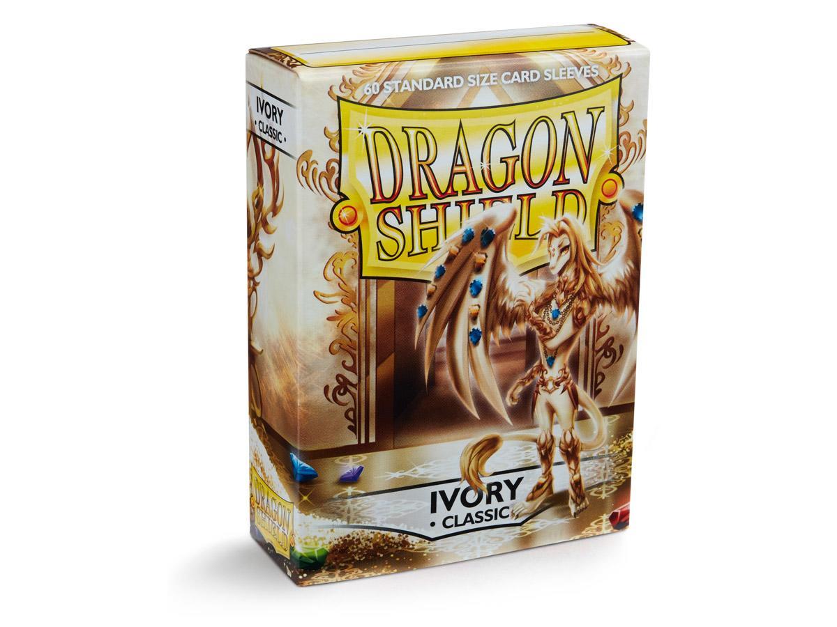 Dragon Shield Classic Sleeve - Ivory ‘Elfenben’ 60ct - Devastation Store | Devastation Store