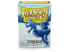 Dragon Shield Matte Sleeve - Clear Blue ‘Celeste’ 100ct - Devastation Store | Devastation Store