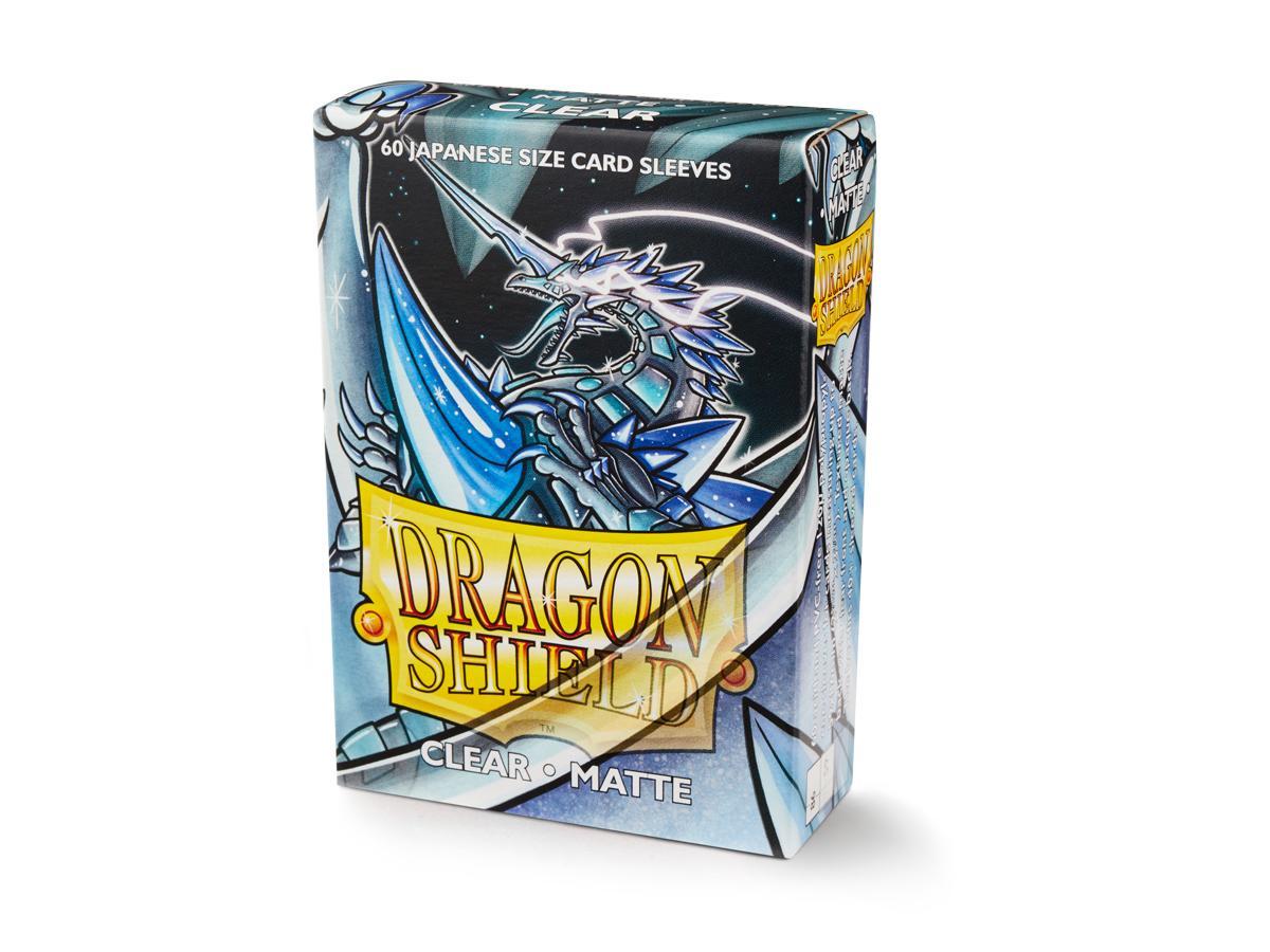 Dragon Shield Matte Sleeve - Clear ‘Kakush’ 60ct - Devastation Store | Devastation Store