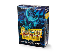 Dragon Shield Matte Sleeve - Night Blue ‘Delphion’ 60ct - Devastation Store | Devastation Store