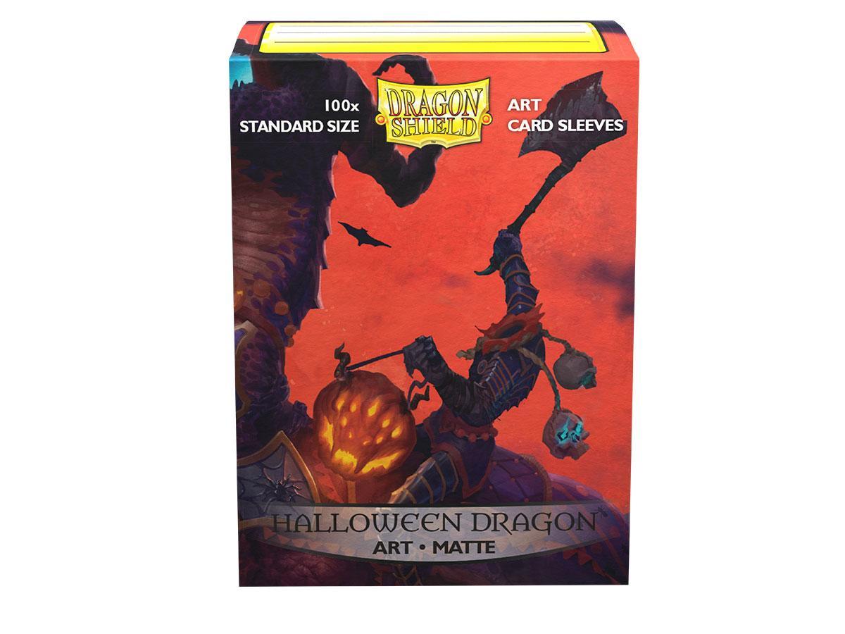 Dragon Shield Art Sleeve - ‘Halloween Dragon’ 100ct - Devastation Store | Devastation Store