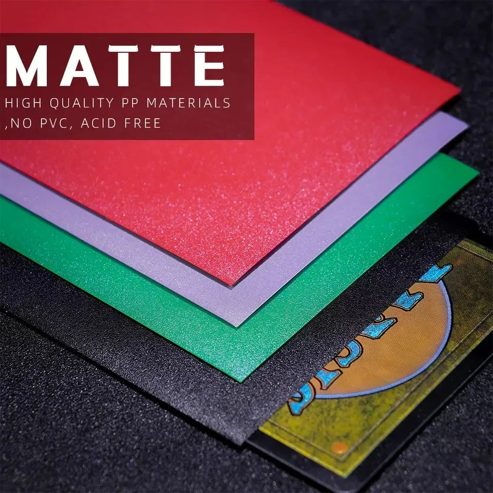 Protector Matte "Unicorn Red" 100ct DeckLegends | Devastation Store