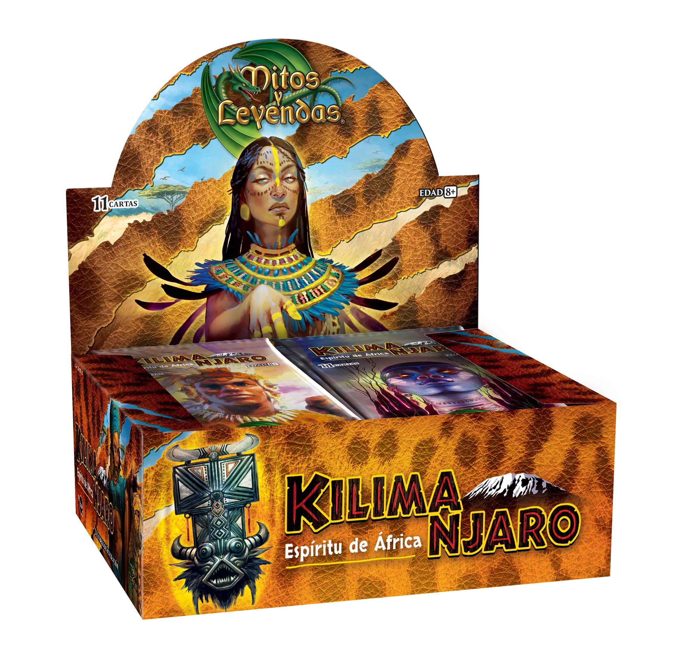 Caja 24 sobres KILIMA NJARO , Mitos y leyendas - Devastation Store | Devastation Store