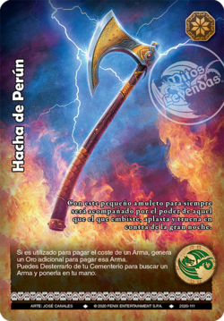 Hacha de perun | Devastation Store