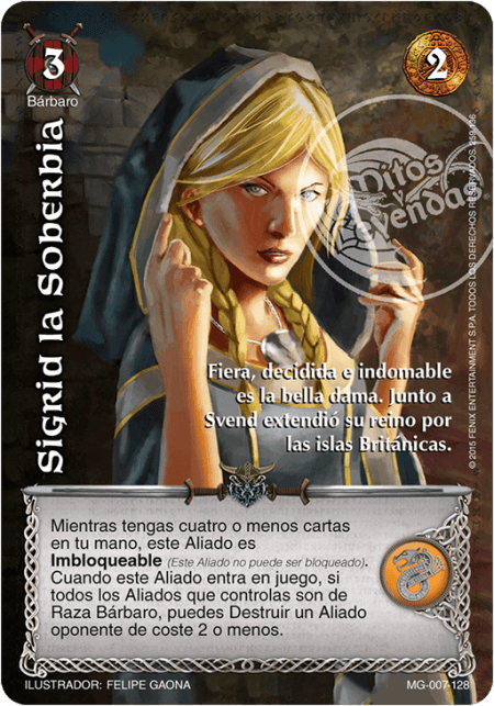(MG-007-128) Sigrid la Soberbia – Mega Real - Devastation Store | Devastation Store