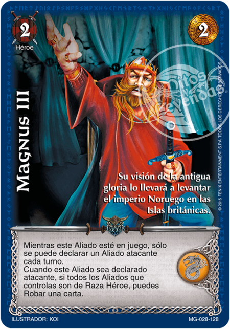 (MG-028-128) Magnus III – Real - Devastation Store | Devastation Store