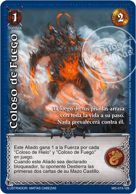 (MG-073-128) Coloso de Fuego – Cortesano - Devastation Store | Devastation Store