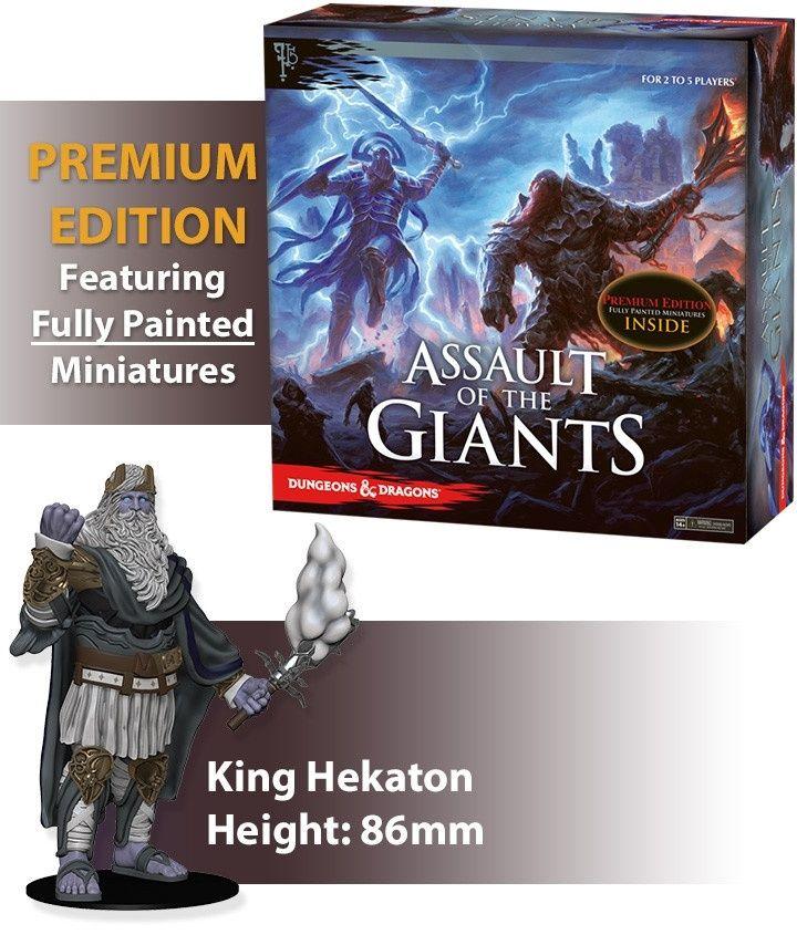 Dungeons & Dragons - Assault of the Giants Premium Board Game - Devastation Store | Devastation Store