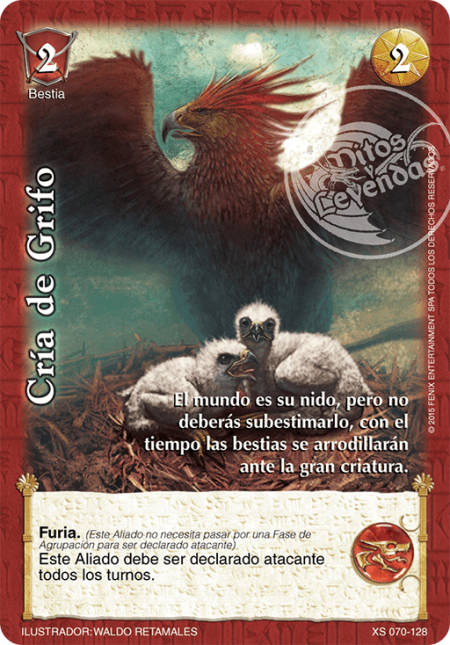 (XS-070-128) Cría de Grifo – Cortesano - Devastation Store | Devastation Store