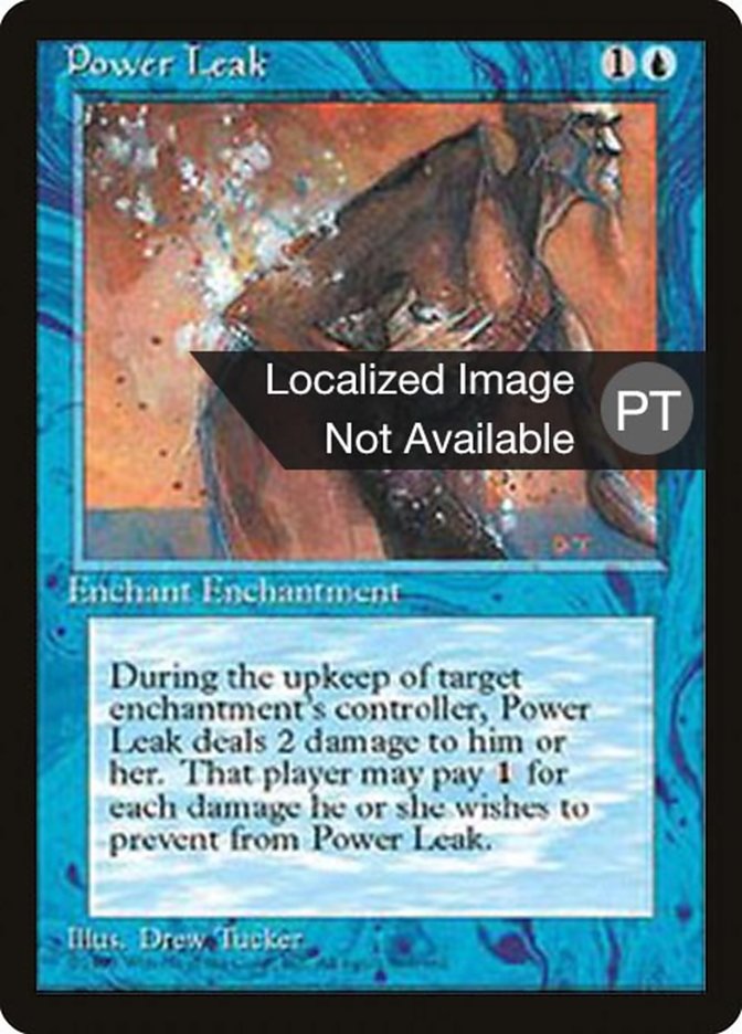 Power Leak [Fourth Edition (Foreign Black Border)] | Devastation Store