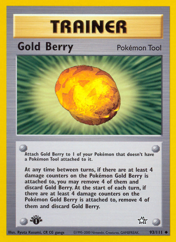 Gold Berry (93/111) [Neo Genesis 1st Edition] | Devastation Store