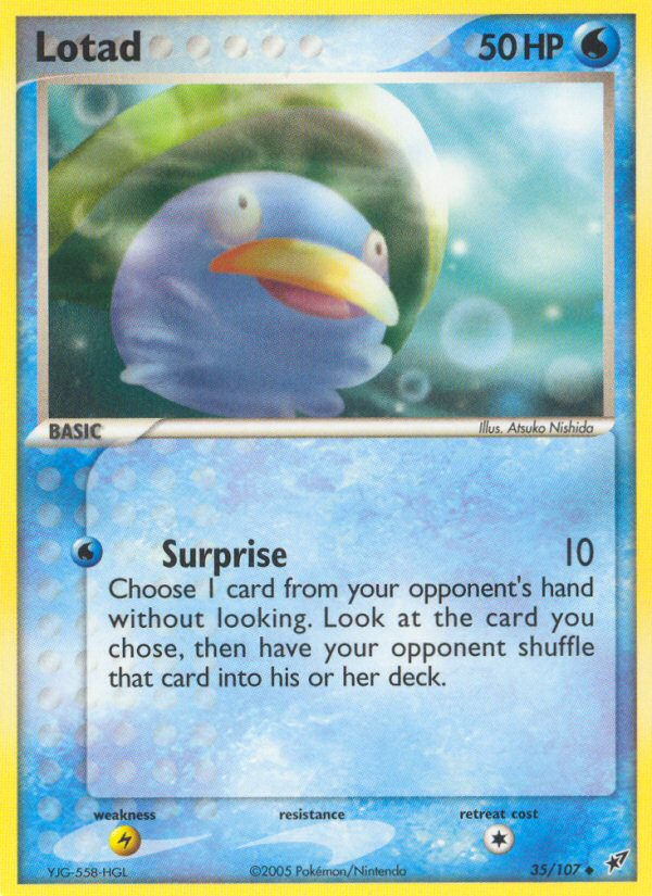 Lotad (35/107) [EX: Deoxys] | Devastation Store