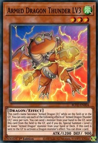 Armed Dragon Thunder LV3 [BLVO-EN004] Super Rare | Devastation Store