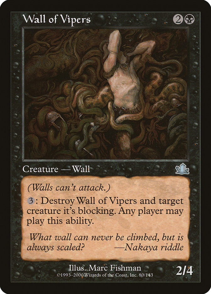 Wall of Vipers [Prophecy] - Devastation Store | Devastation Store