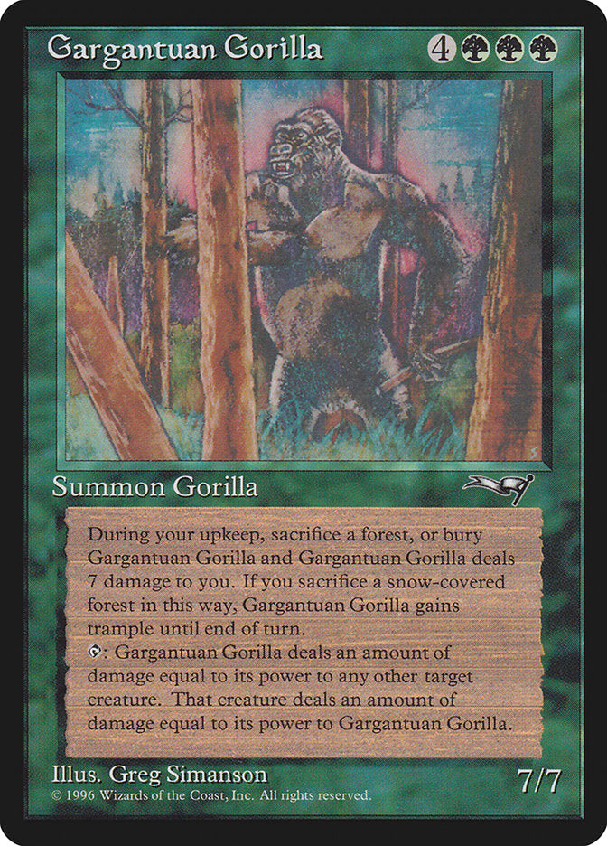 Gargantuan Gorilla [Alliances] - Devastation Store | Devastation Store