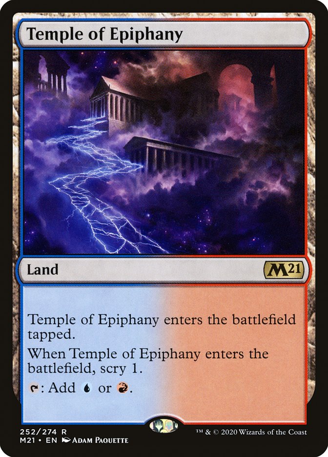 Temple of Epiphany [Core Set 2021] | Devastation Store