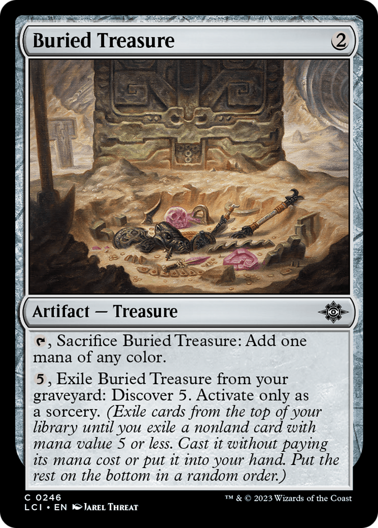 Buried Treasure [The Lost Caverns of Ixalan] | Devastation Store