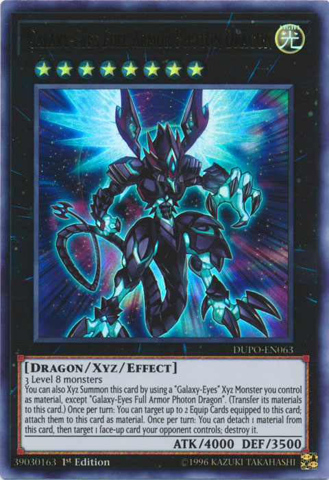 Galaxy-Eyes Full Armor Photon Dragon [DUPO-EN063] Ultra Rare | Devastation Store