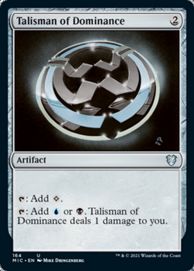 Talisman of Dominance [Innistrad: Midnight Hunt Commander] | Devastation Store