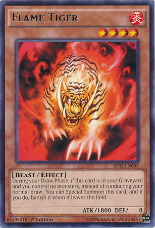 Flame Tiger [BP03-EN095] Rare | Devastation Store