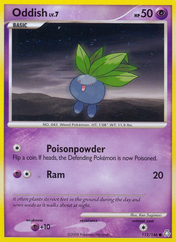 Oddish (112/146) [Diamond & Pearl: Legends Awakened] | Devastation Store