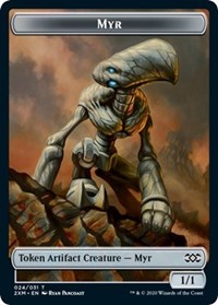 Myr (024) // Shapeshifter Double-sided Token [Double Masters Tokens] | Devastation Store