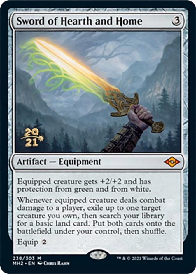 Sword of Hearth and Home [Modern Horizons 2 Prerelease Promos] | Devastation Store