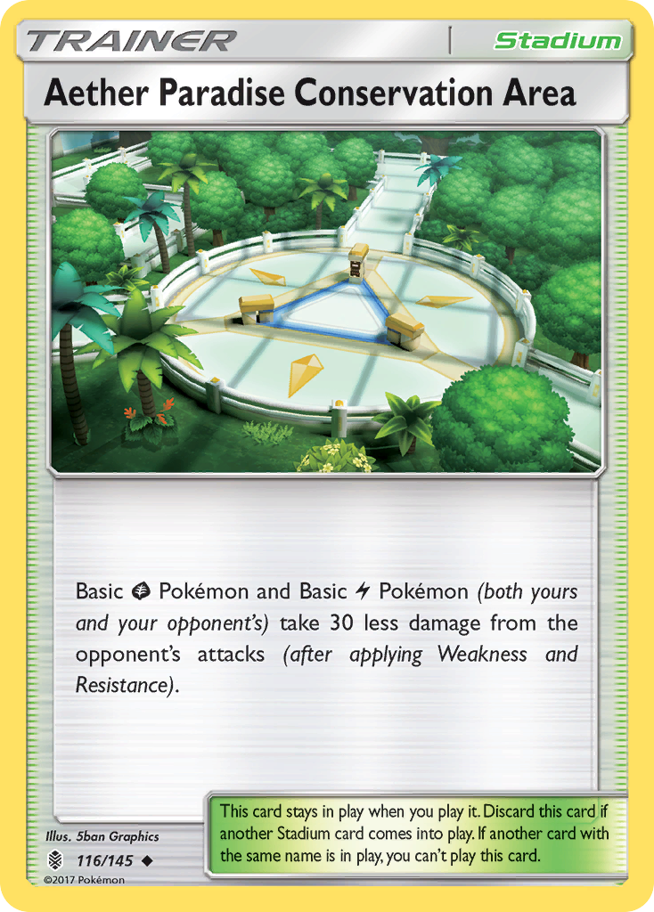 Aether Paradise Conservation Area (116/145) [Sun & Moon: Guardians Rising] | Devastation Store